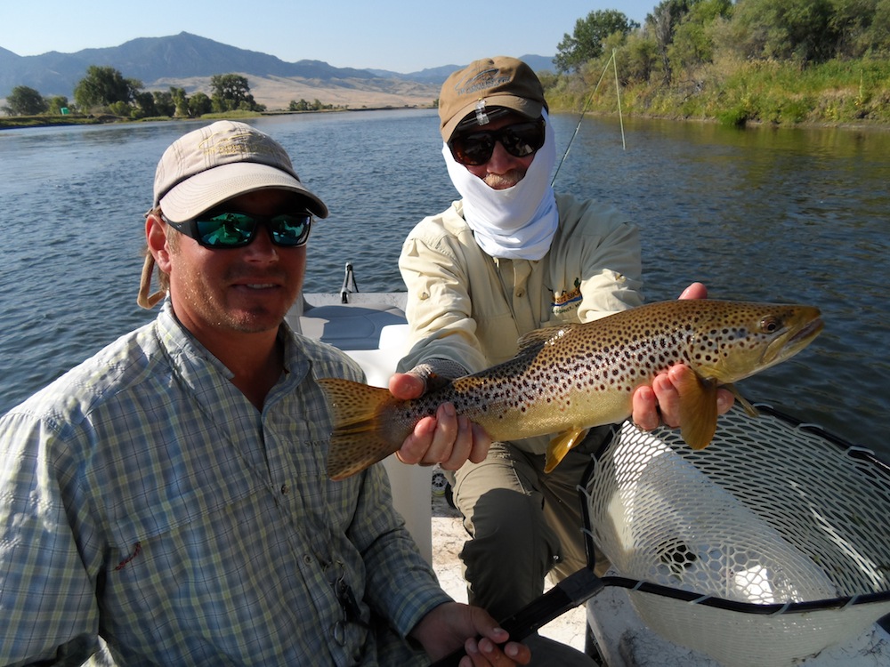 Missouri River hopper fishing.