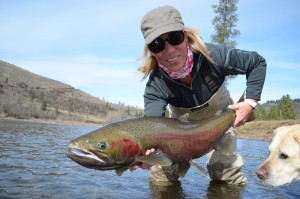 Women Steelhead Fly Fishing