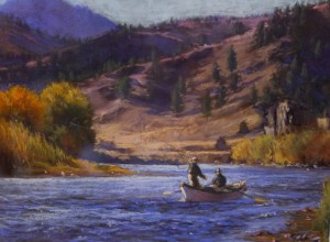 Montana fly fishing art