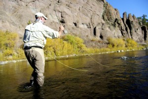 Lt. Dan Fly FIshing