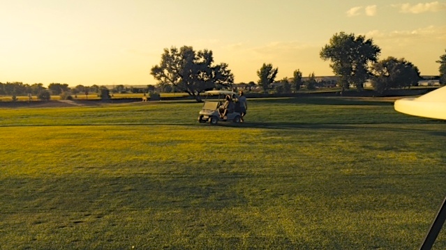 Dewey, Ben, and Peter Go Golfing