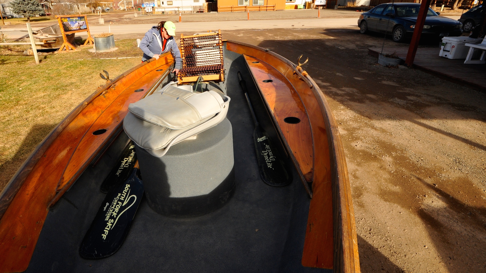 New Boat Smell | Sara's Montana Boat Builders Skiff