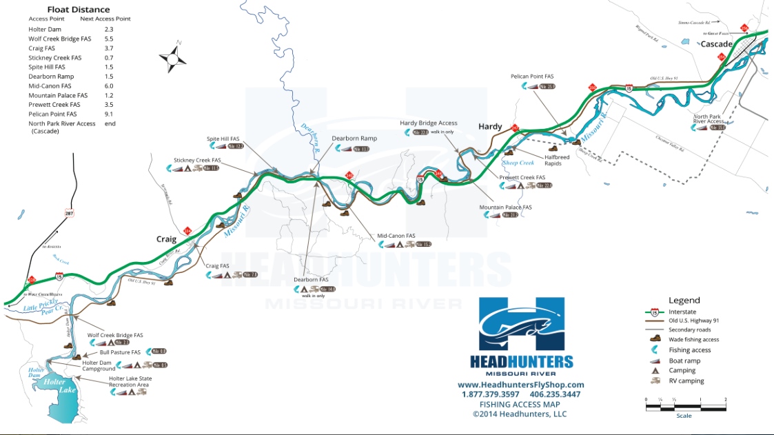 Missouri River Map