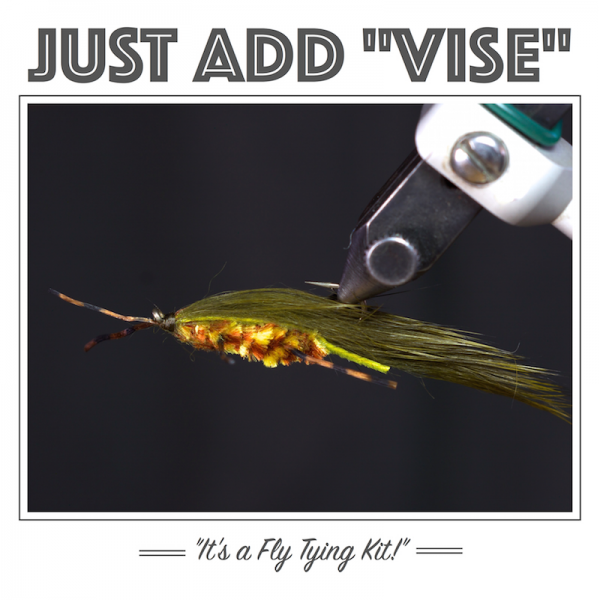 Fish Finder Worm Fly Tying Kit