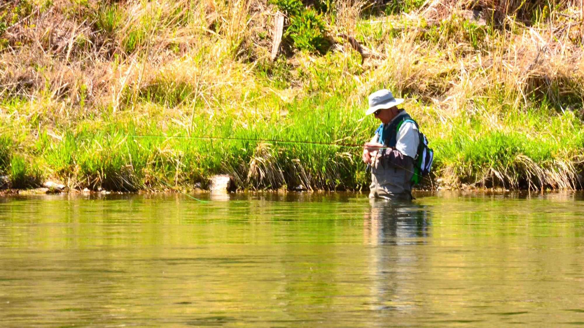 The Voice of a Wade Angler