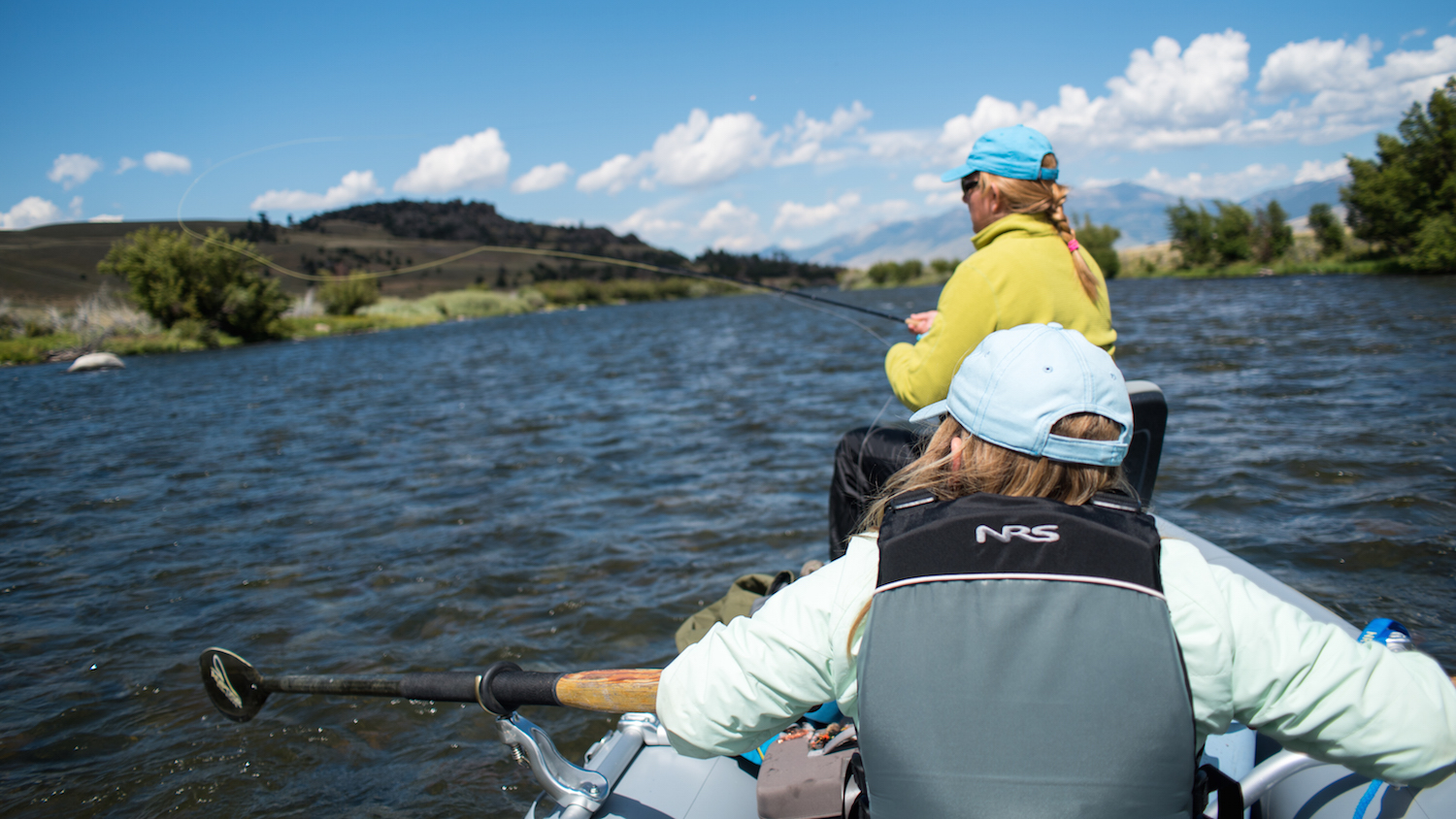 Mother Daughter Madison River Montana