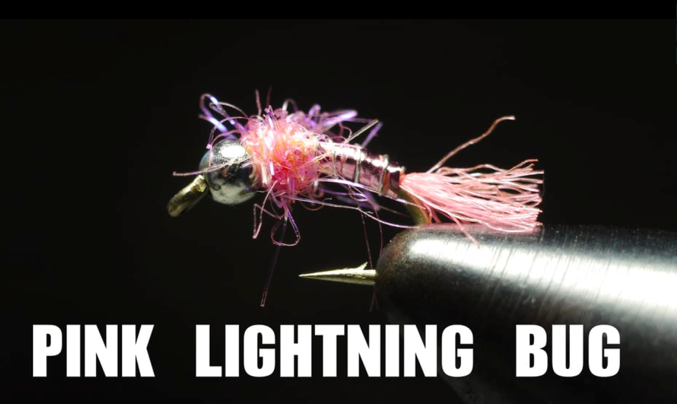 Tying the Pink Lightening Bug