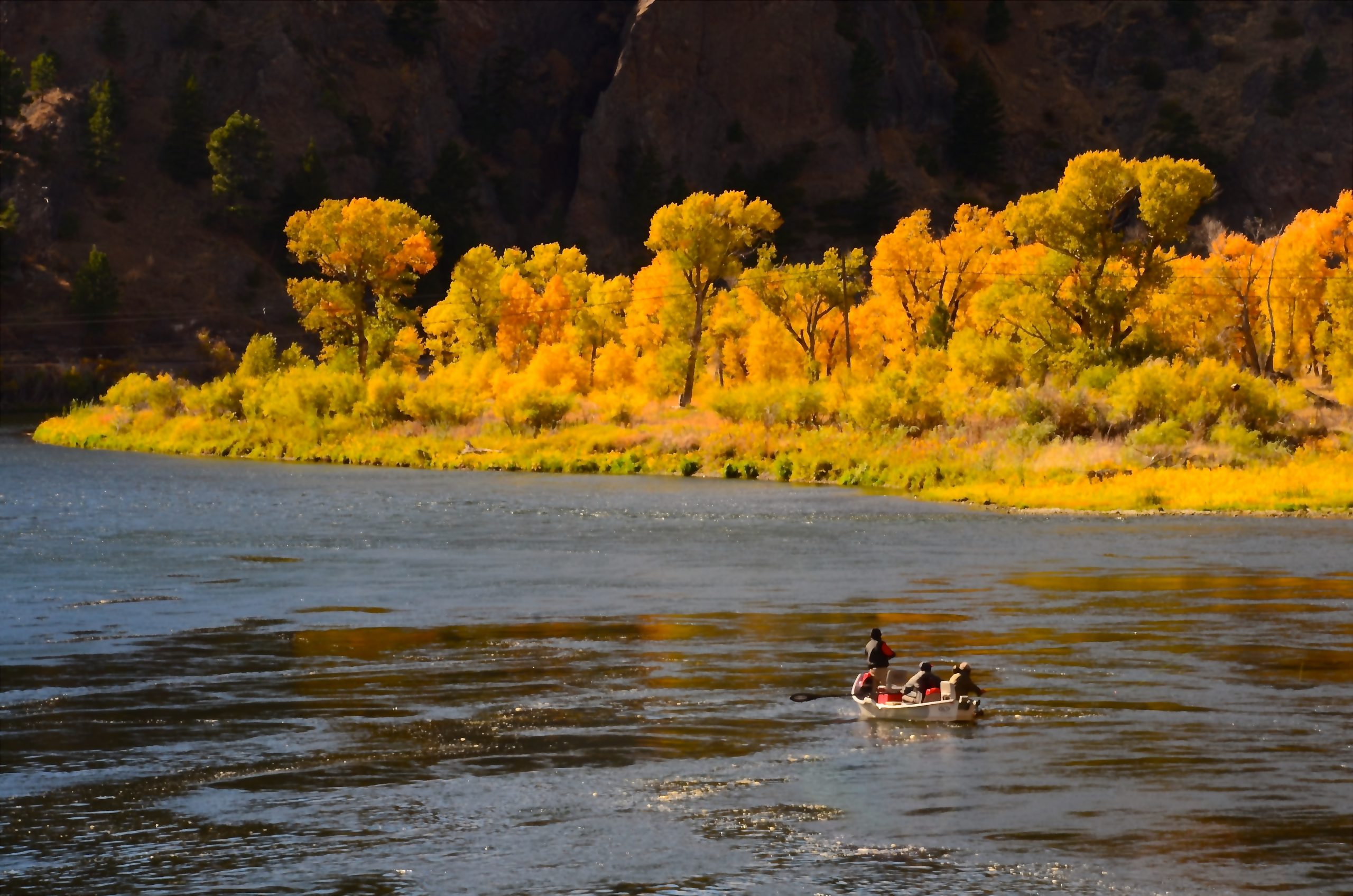 Friday Foto Fall Drift Boat