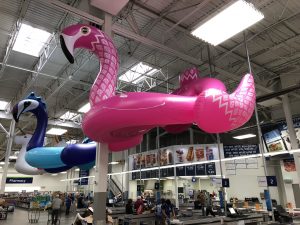 "Hatred for guides overtaken by Massive Pink Flamingo Floaty"