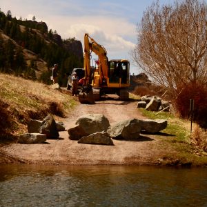 Dearborn Boat Ramp Work