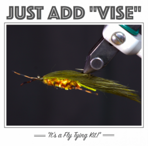 Just Add Vise Zirdle Bug Tying Kit