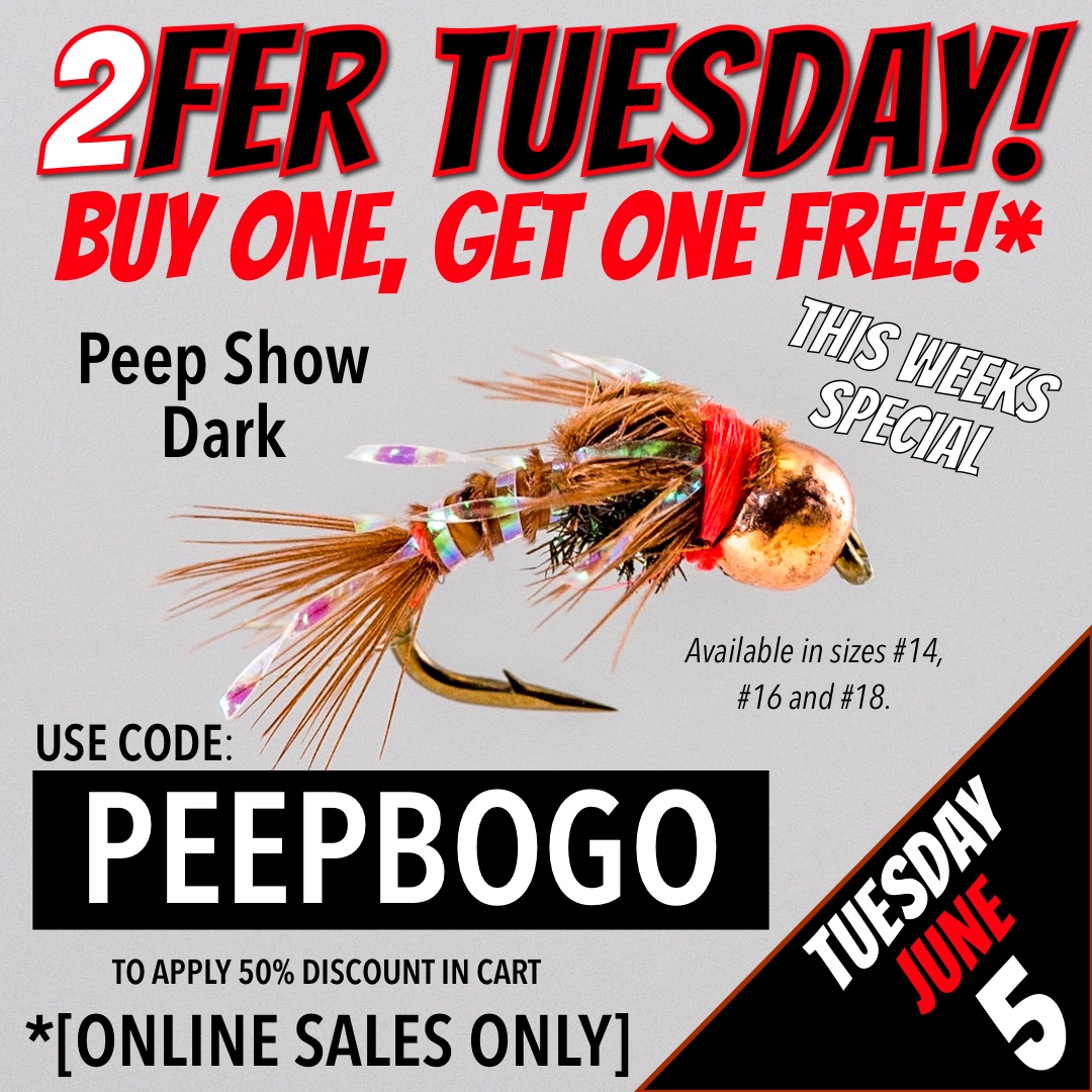 2FER TUESDAY BOGO Peep Show Dark