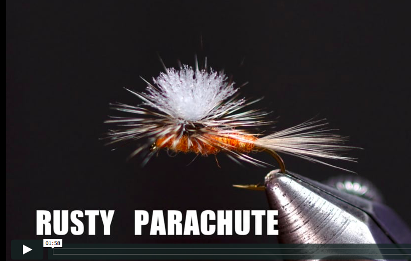 Just Add Vise Tying Video Rusty Spinner