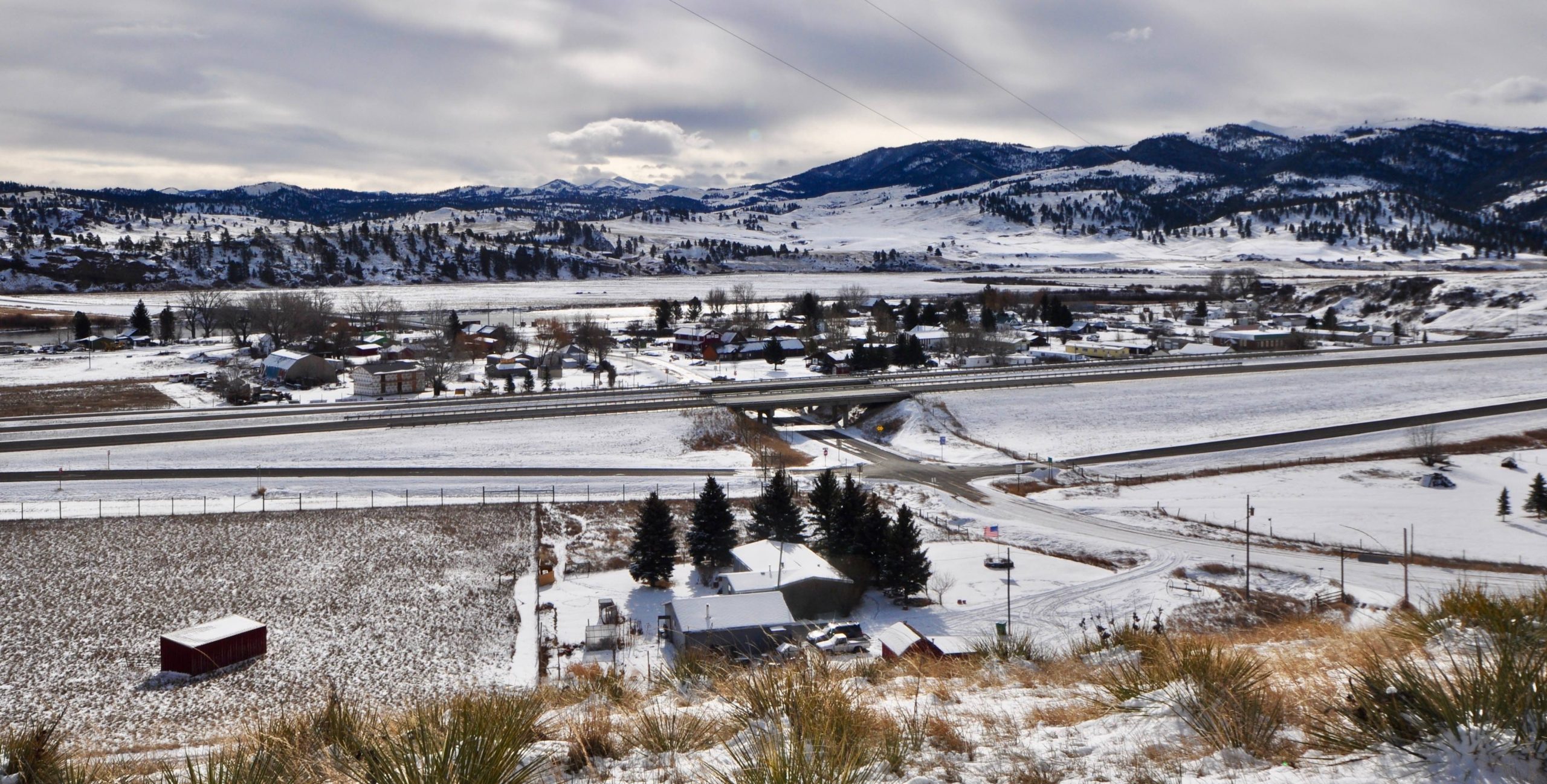 Craig MT Spring Snow