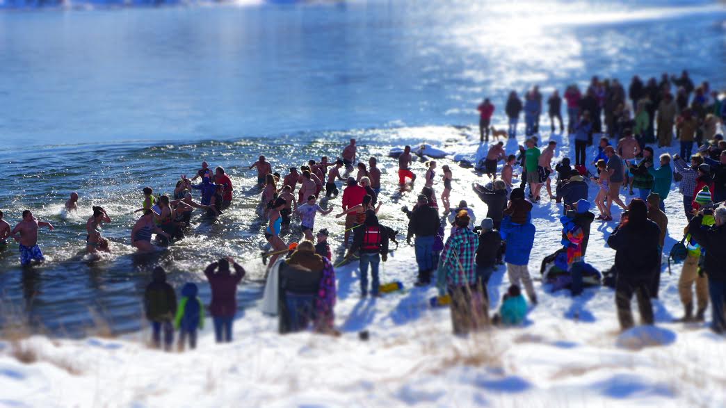 Polar Plunge Craig Montana High Noon New Year's Day 2021